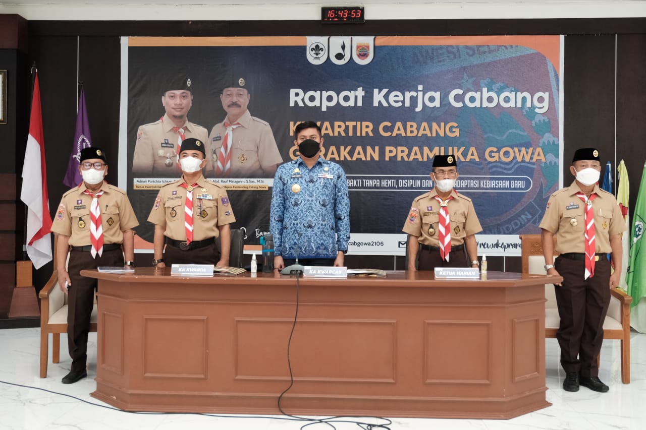 Bupati Adnan Harap Gerakan Pramuka Terus Mencetak Pemimpin Bangsa